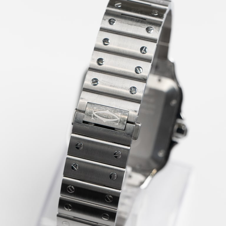 Santos De Cartier Steel Grey Dial 39mm Product Image 11