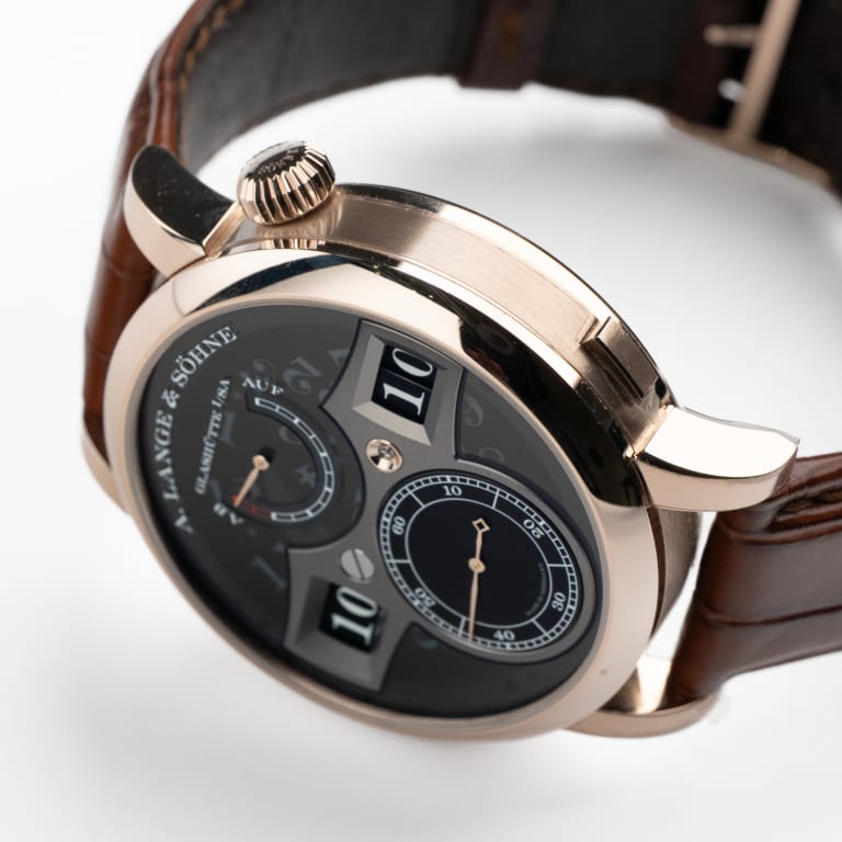 Zeitwerk Lumen Honey Gold Black Dial 42mm Product Image 4