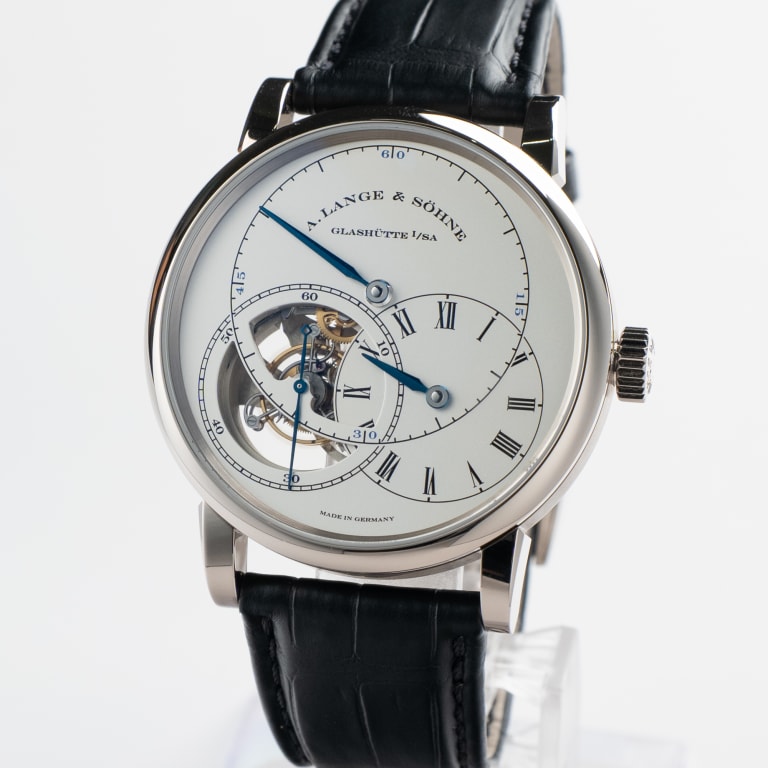 Richard Lange Tourbillon "Pour le Mérite" White Gold Silver Dial 42mm Product Image 1