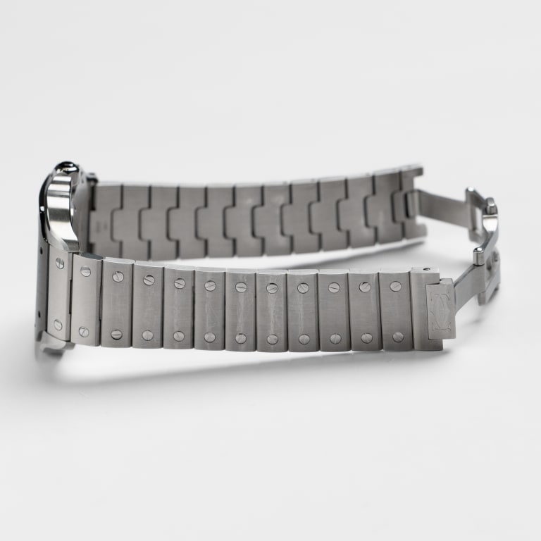 Santos De Cartier Steel Grey Dial 39mm Product Image 6