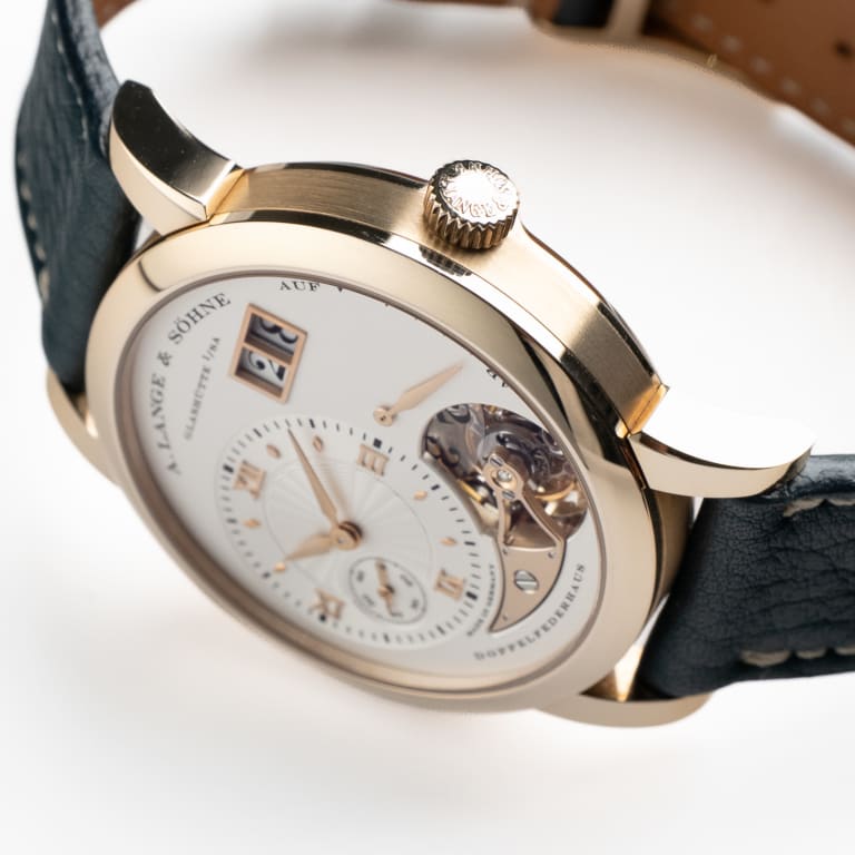 Lange 1 Tourbillon “Homage to F. A. Lange” Honeygold Argenté Dial 38mm Product Image 4