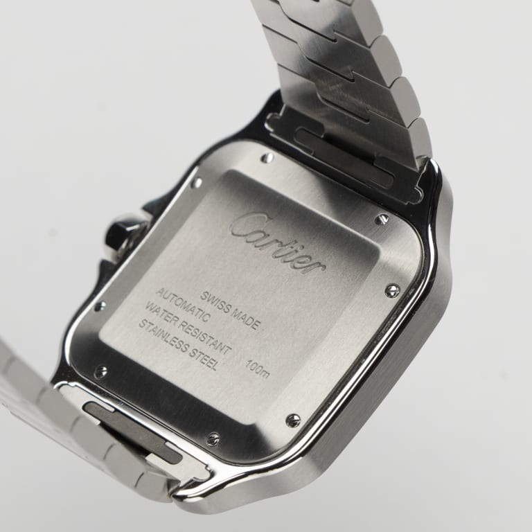 Santos de Cartier Steel Silver Dial 39mm Product Image 10