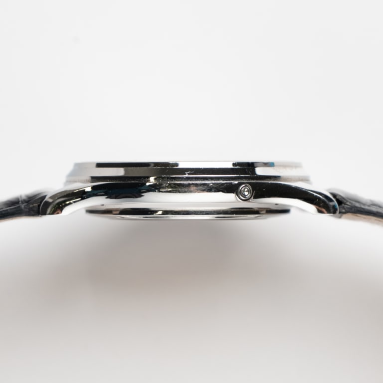 Master Ultra Thin Master Ultra Thin Moon Steel Silver Dial 39mm Product Image 2