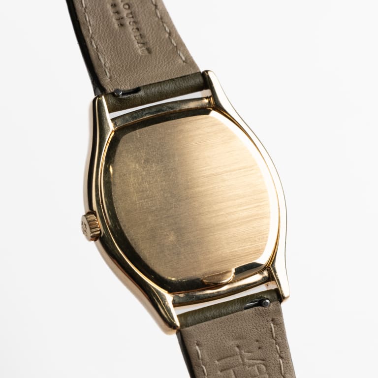 Gondolo 18k Yellow Gold Silver Dial 34mm  Product Image 6