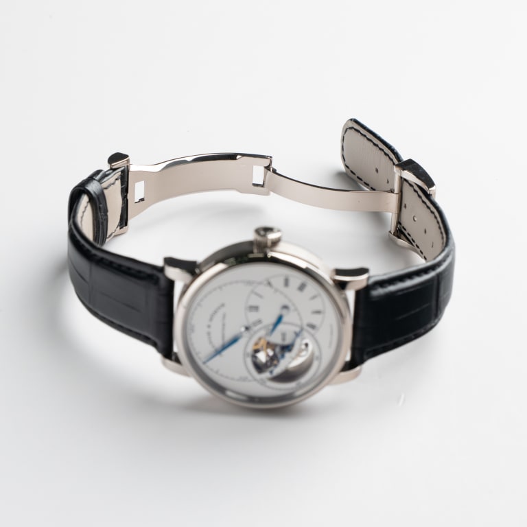 Richard Lange Tourbillon "Pour le Mérite" White Gold Silver Dial 42mm Product Image 8
