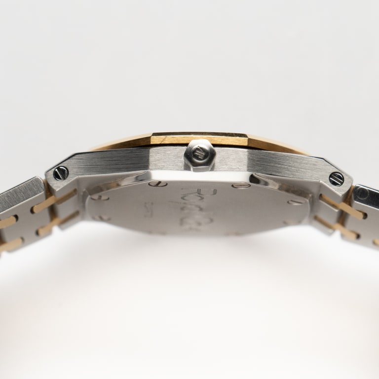 Vintage Royal Oak Yellow Gold & Steel Grey Diamond Dial 24mm Product Image 4