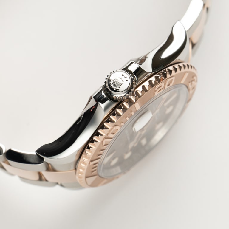 Yacht-Master Rose Gold & Steel Brown Dial 40mm Product Image 4