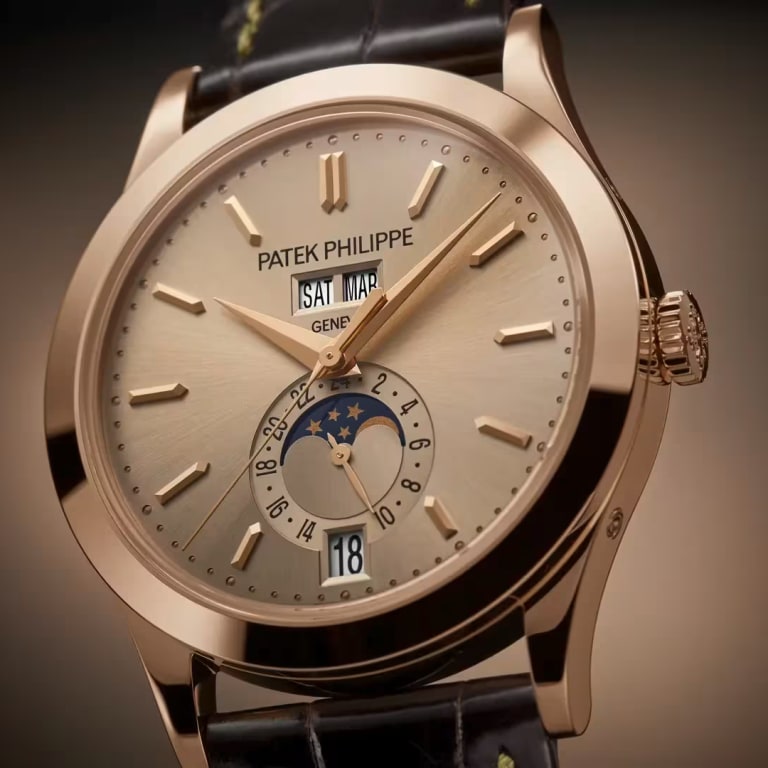 Annual Calendar Rose Gold Sand Dial 38mm Product Image 2