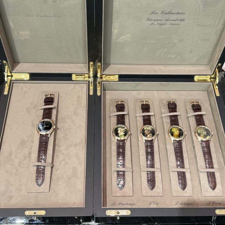 Les Cabinotiers × Louvre Museum Four Seasons of Venus Enamel Watch Set Product Image 6