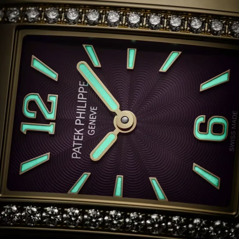 Twenty~4 Manchette Rose Gold Diamond Purple Dial 25mm Product Image 4