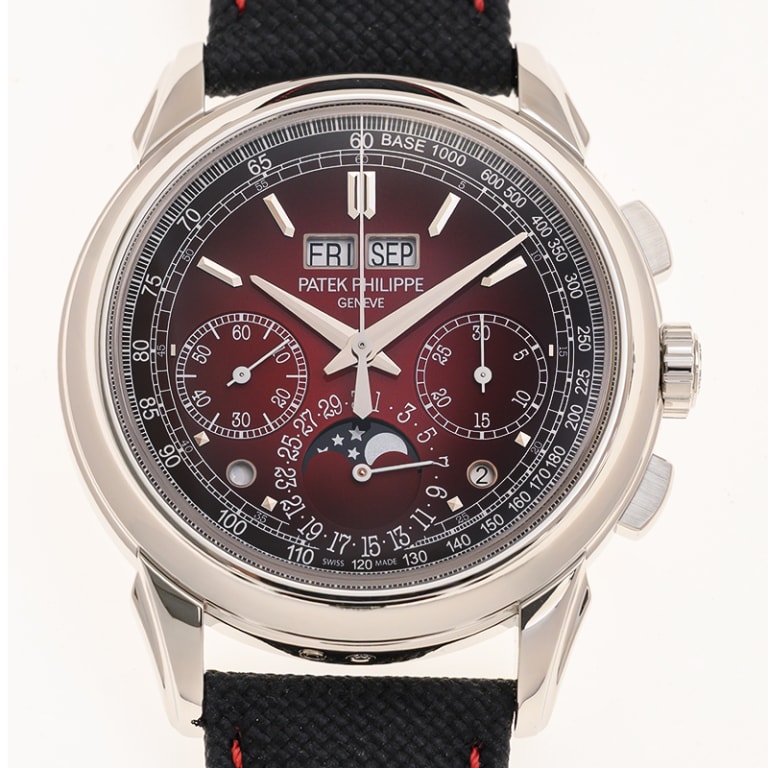 Perpetual Calendar Chronograph Platinum Red Dial 41mm Product Image 1