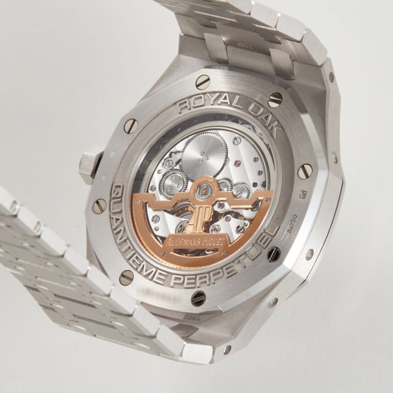Royal Oak Perpetual Calendar White Gold Diamond Black Dial 41mm Product Image 7