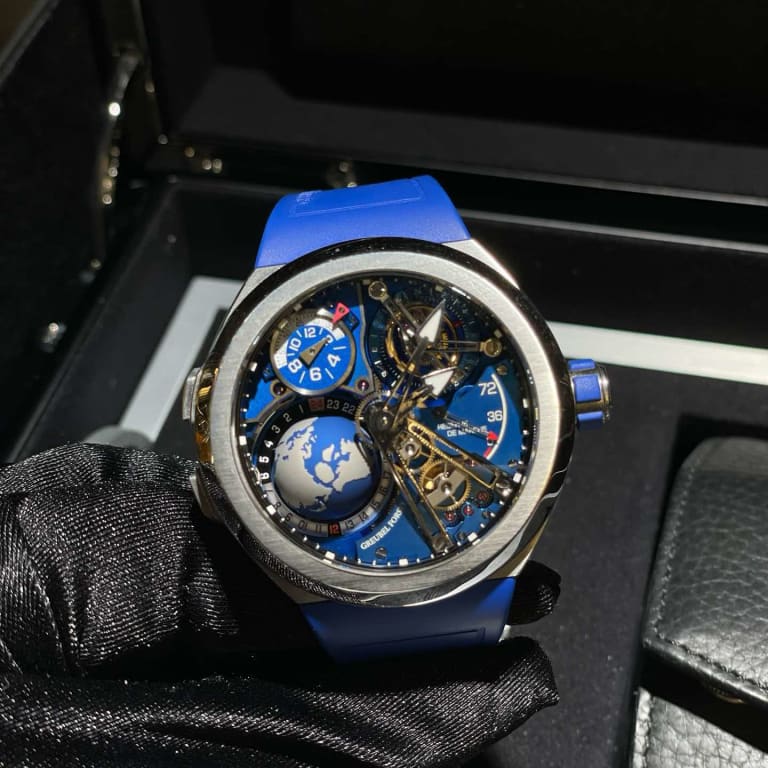 GMT Sport Tourbillon Titanium Blue Dial 45mm Product Image 1