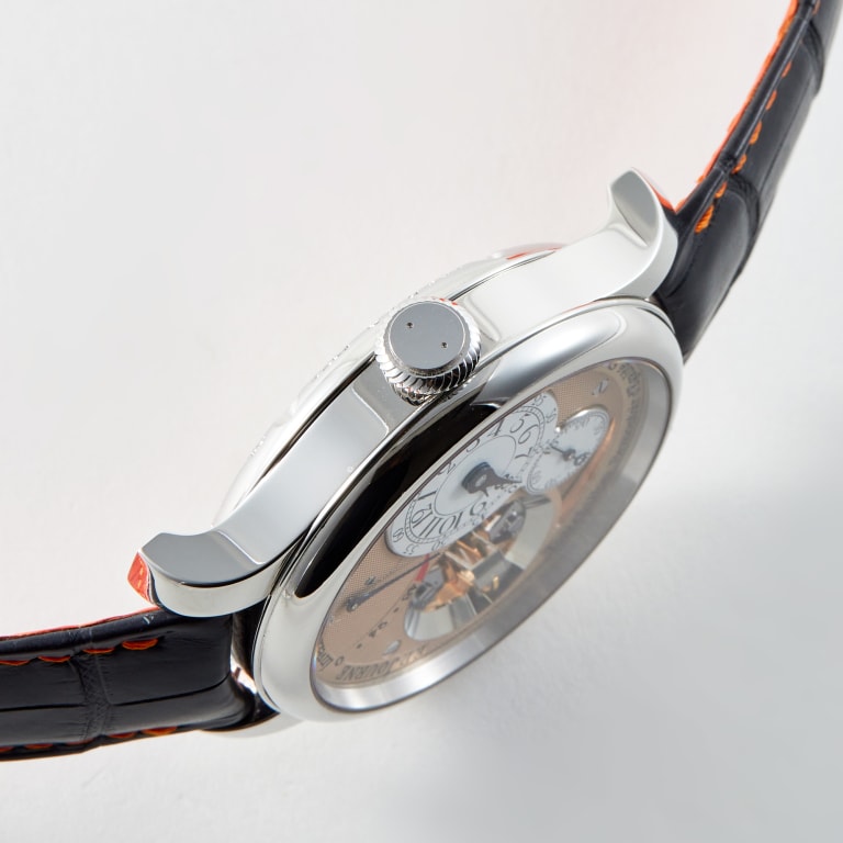 Vertical Tourbillon Platinum Salmon Dial 42mm Product Image 3