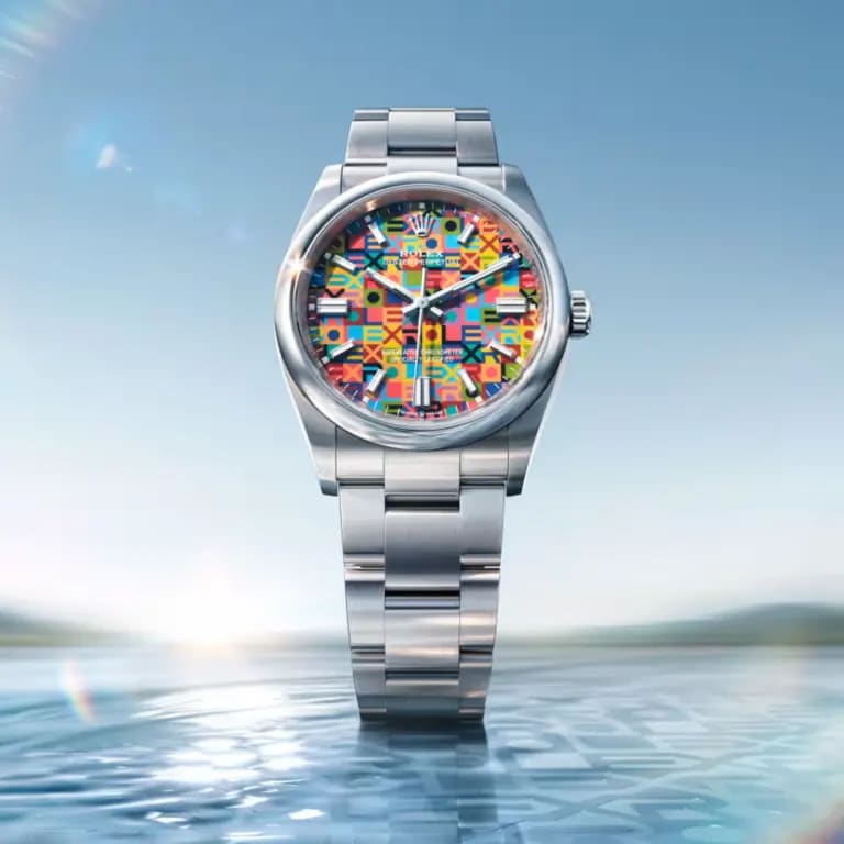 Oyster Perpetual Steel Jubilee Motif Dial 41mm Product Image 1