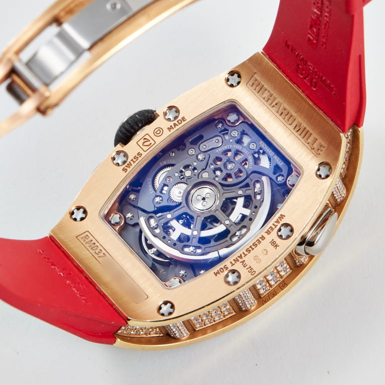 RM037 RG Full Diamonds Red Lips Product Image 6
