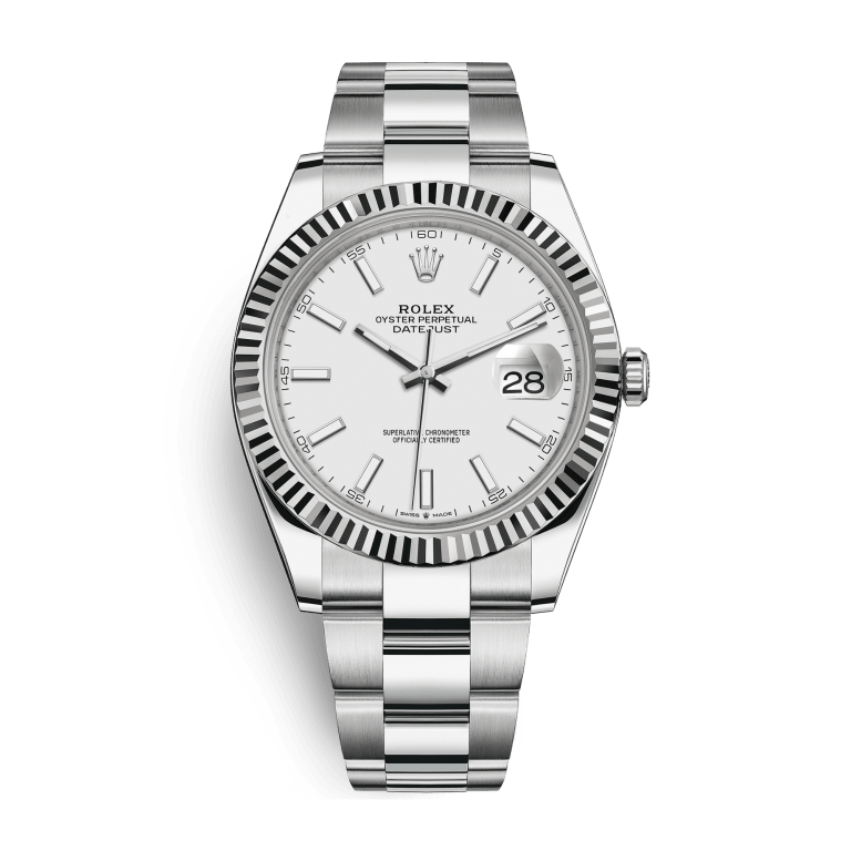 Datejust Steel White Dial 41mm Product Image 1