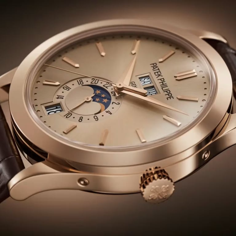 Annual Calendar Rose Gold Sand Dial 38mm Product Image 4