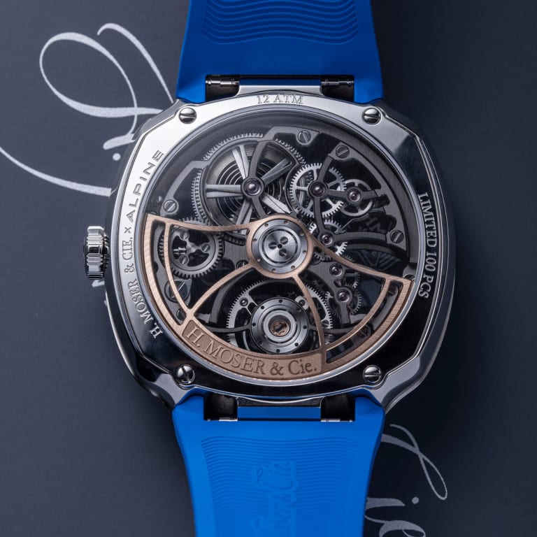 Streamliner Cylindrical Tourbillon "Alpine Limited Edition" Steel Skeleton Dial 42mm Product Image 7