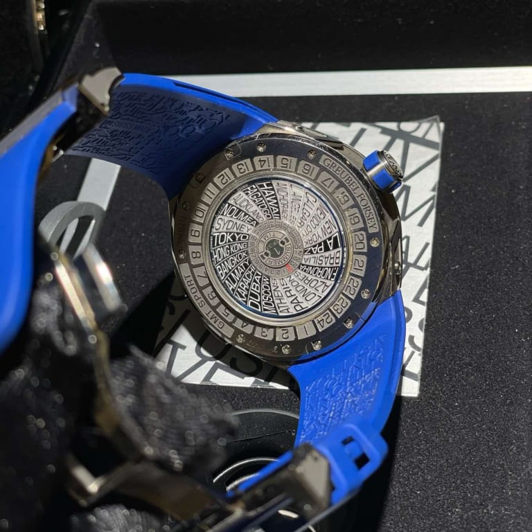 GMT Sport Tourbillon Titanium Blue Dial 45mm Product Image 4