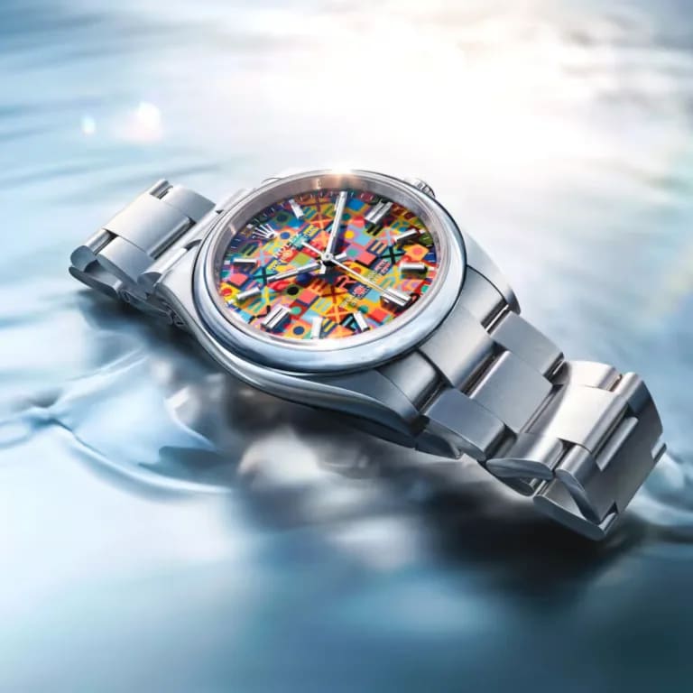 Oyster Perpetual Steel Jubilee Motif Dial 41mm Product Image 2
