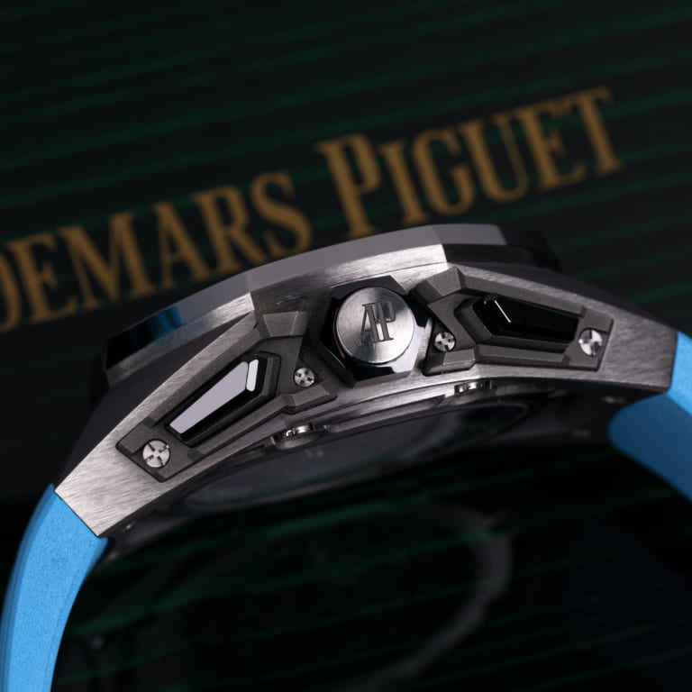 Royal Oak Concept Tourbillon Chronograph Openworked Titanium Skeleton Dial 44mm Product Image 9