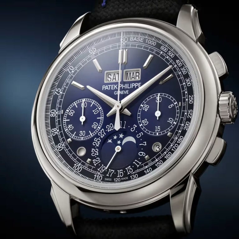 Perpetual Calendar Chronograph Platinum Blue Dial 41mm Product Image 2