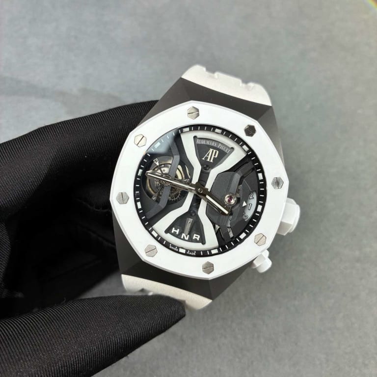 Royal Oak Concept GMT Tourbillon Titanium Ceramic Skeleton Dial 44mm Product Image 3