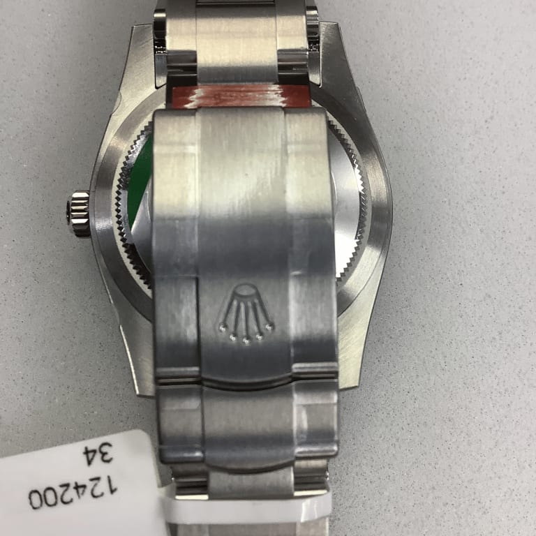 Oyster Perpetual Steel Pistachio Dial 34mm Product Image 2