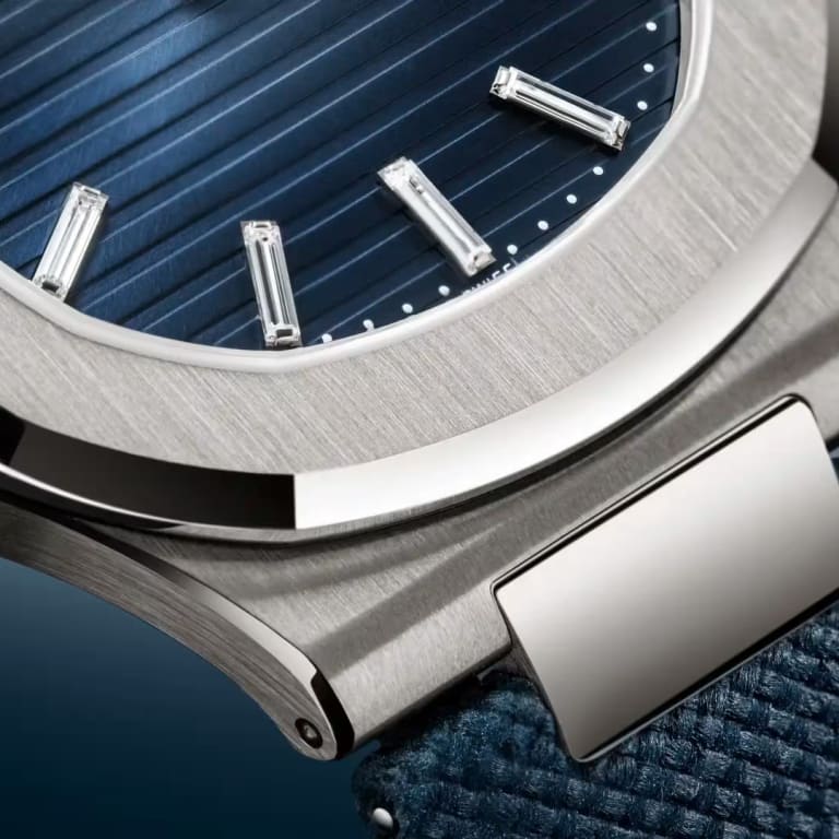 Nautilus "50th Anniversary" White Gold Blue Dial 41mm Product Image 5