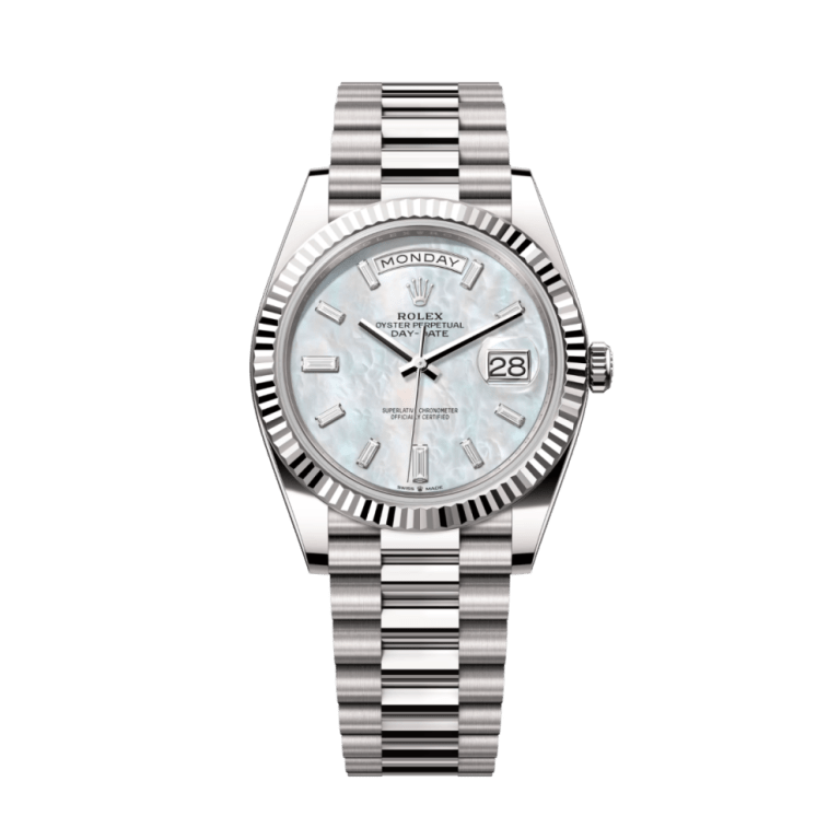 Day-Date White Gold Mother of Pearl Dial 40mm Product Image 1