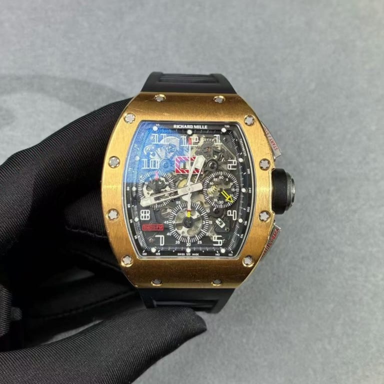 RM011 Rose Gold & Titanium "Felipe Massa" Product Image 1