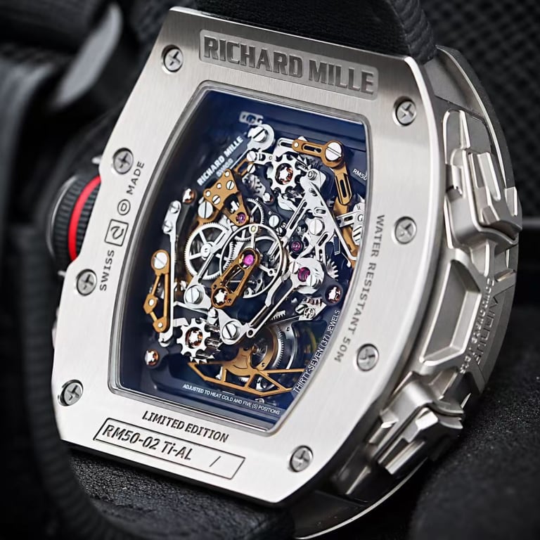 RM50-02ACJ Tourbillon Split-Seconds Chronograph Product Image 6