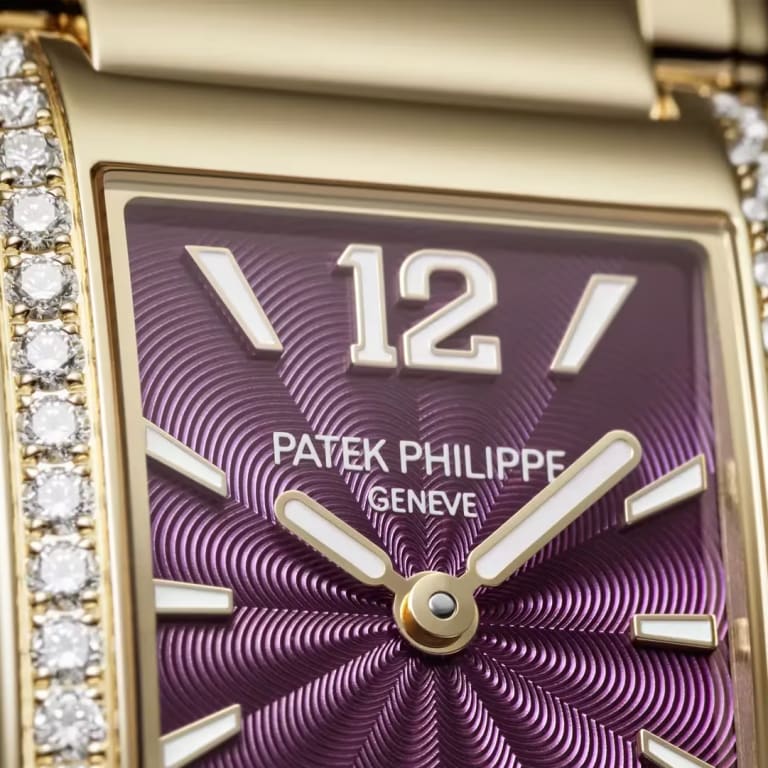 Twenty~4 Manchette Rose Gold Diamond Purple Dial 25mm Product Image 2