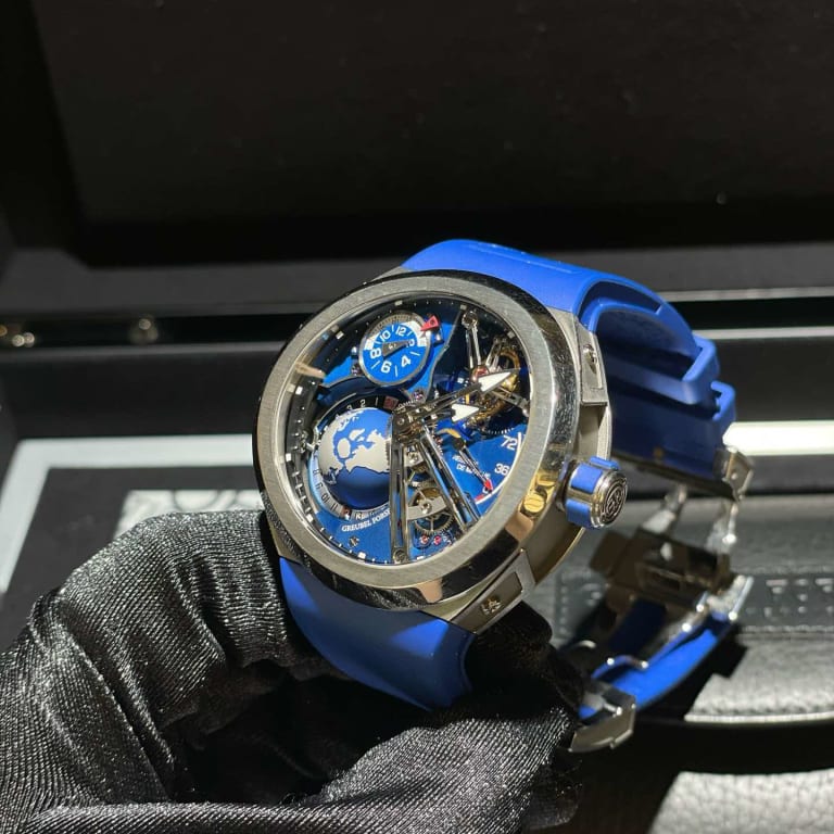 GMT Sport Tourbillon Titanium Blue Dial 45mm Product Image 3