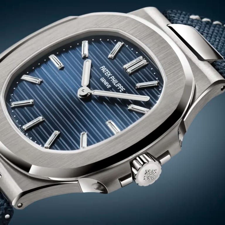 Nautilus "50th Anniversary" White Gold Blue Dial 41mm Product Image 2