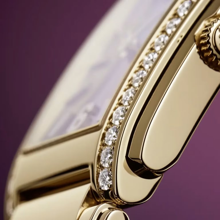 Twenty~4 Manchette Rose Gold Diamond Purple Dial 25mm Product Image 5