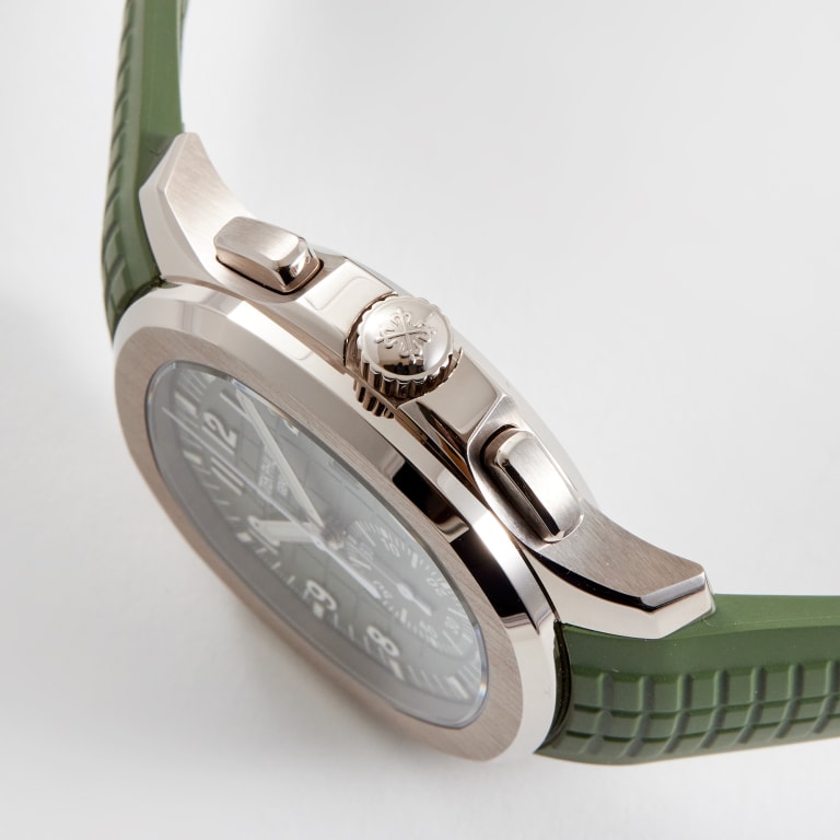 Aquanaut Chronograph White Gold Green Dial 42mm Product Image 2