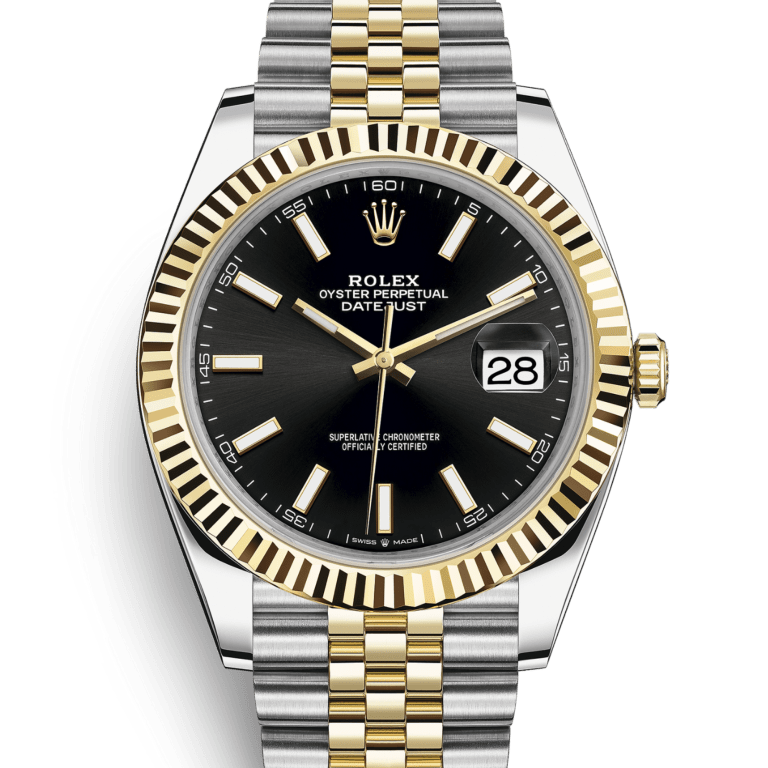 Datejust Yellow Gold & Steel Jubilee Black Dial 41mm Product Image 1