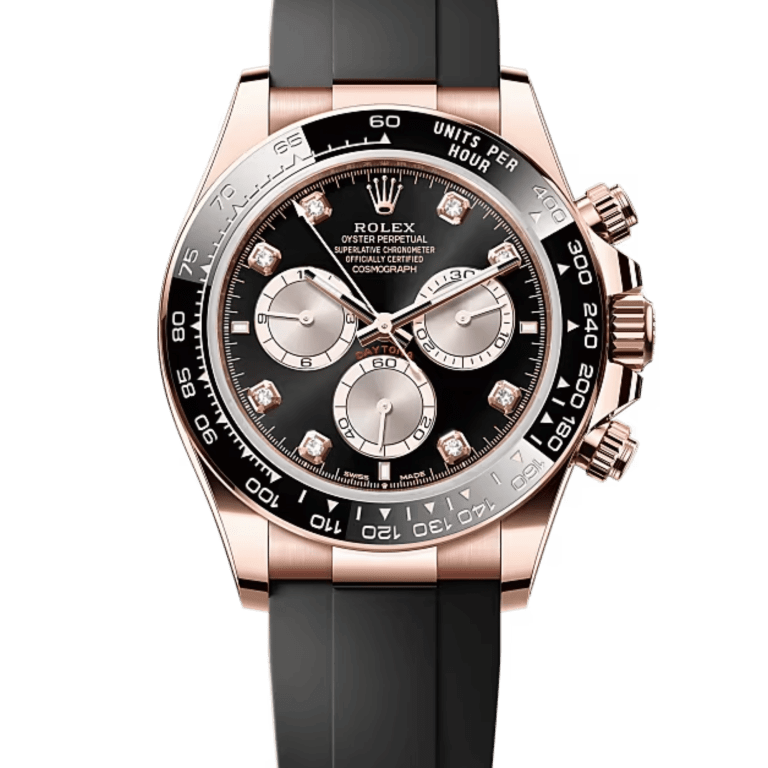 Daytona Rose Gold Oysterflex Black Dial 40mm Product Image 1