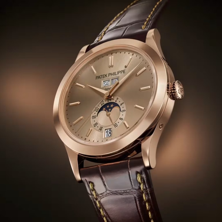 Annual Calendar Rose Gold Sand Dial 38mm Product Image 1