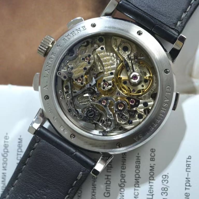 Saxonia Datograph Up/Down Platinum Black Dial 41mm Product Image 6