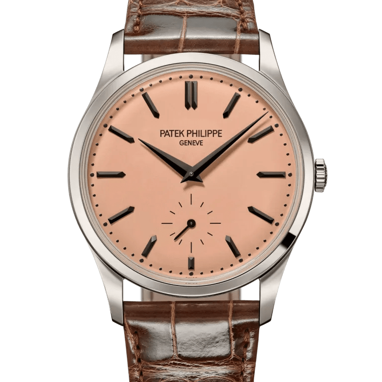 Calatrava Platinum Salmon Dial 38mm Product Image 1