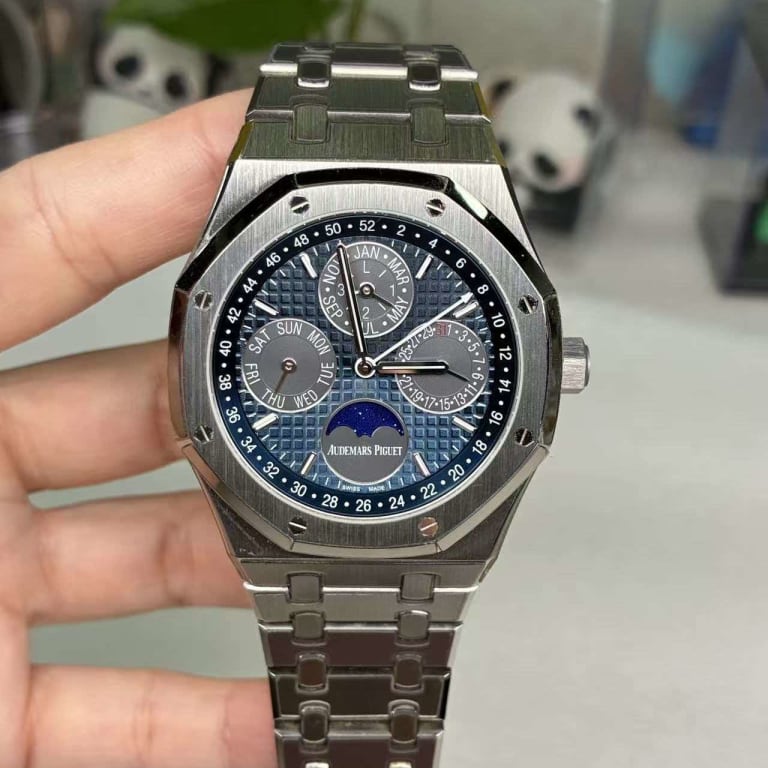 Royal Oak Perpetual Calendar Titanium Blue Dial 41mm Product Image 1