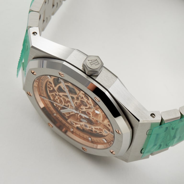 Royal Oak Double Balance Wheel Openworked Steel 41mm Product Image 2