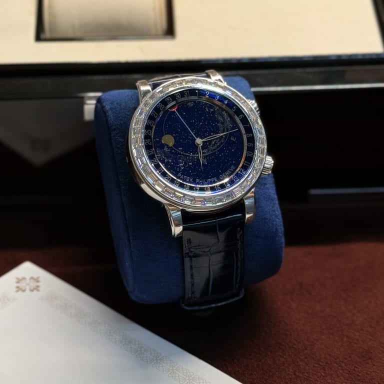 Celestial White Gold Diamond Blue Dial 44mm Product Image 1