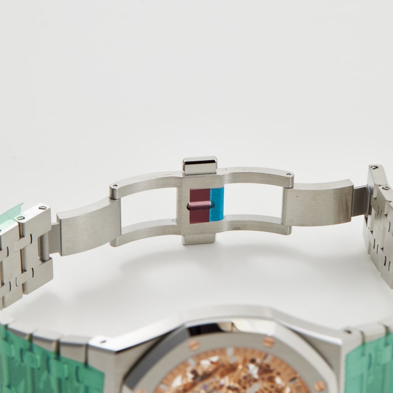 Royal Oak Double Balance Wheel Openworked Steel 41mm Product Image 8