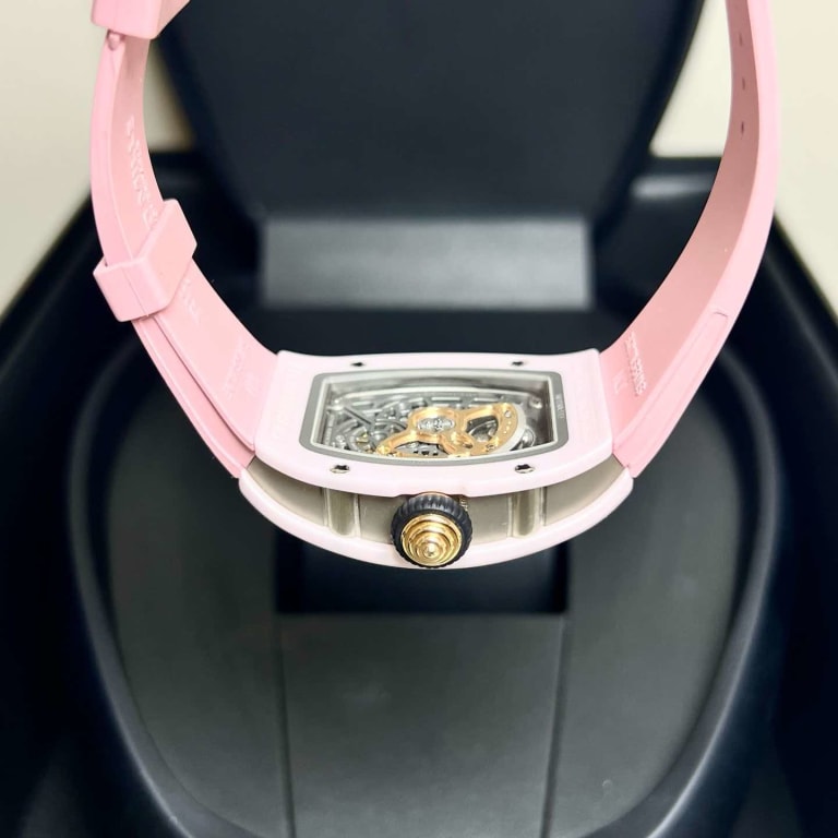 RM07-01 Pink Ceramic Pave Product Image 4