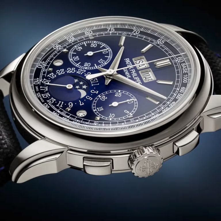 Perpetual Calendar Chronograph Platinum Blue Dial 41mm Product Image 3
