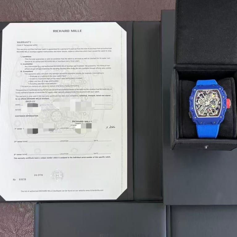 RM35-03 Blue Product Image 8